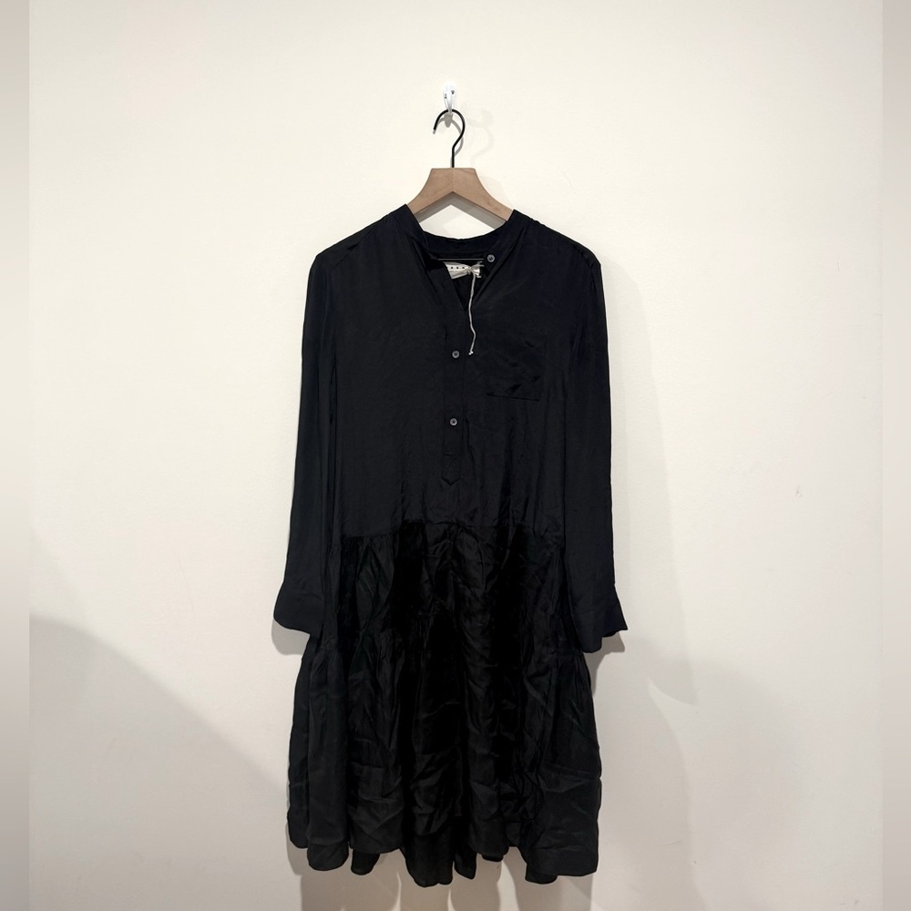 • Marni • Women’s Summer Edition 2014 Drop Waist Mini Dress Black 40